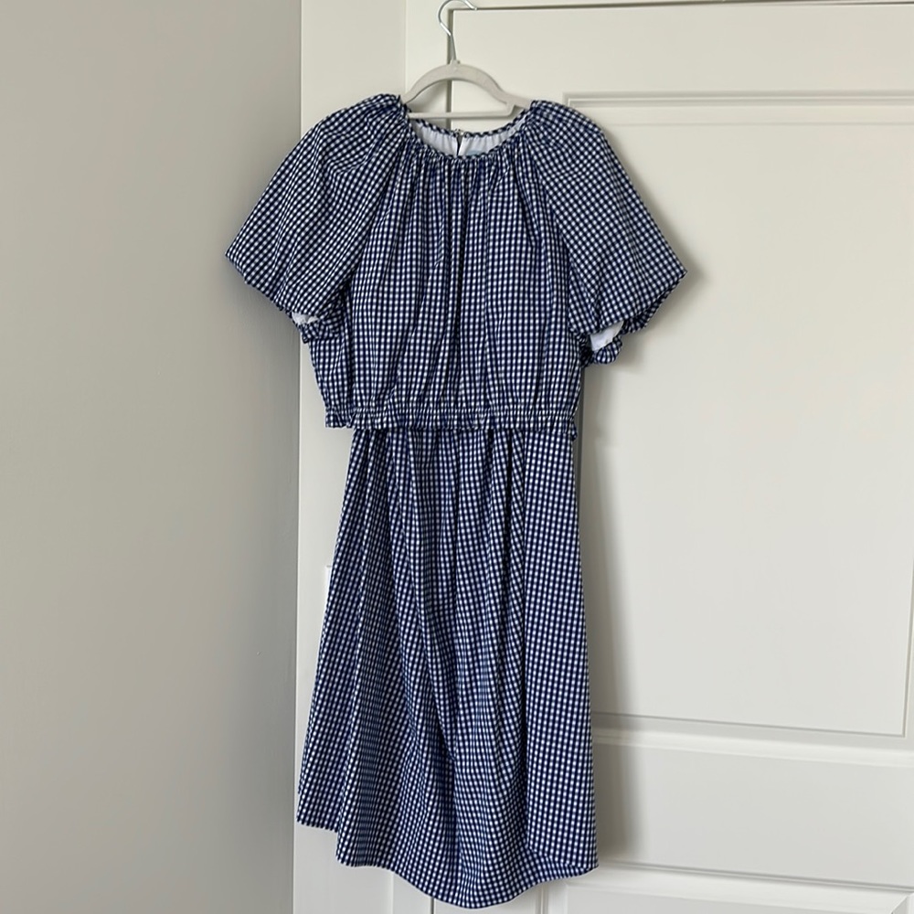 Antonio Melani 2piece gingham set: Top & Skirt